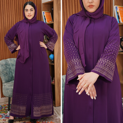 عباية إماراتية ستراس بالفولار