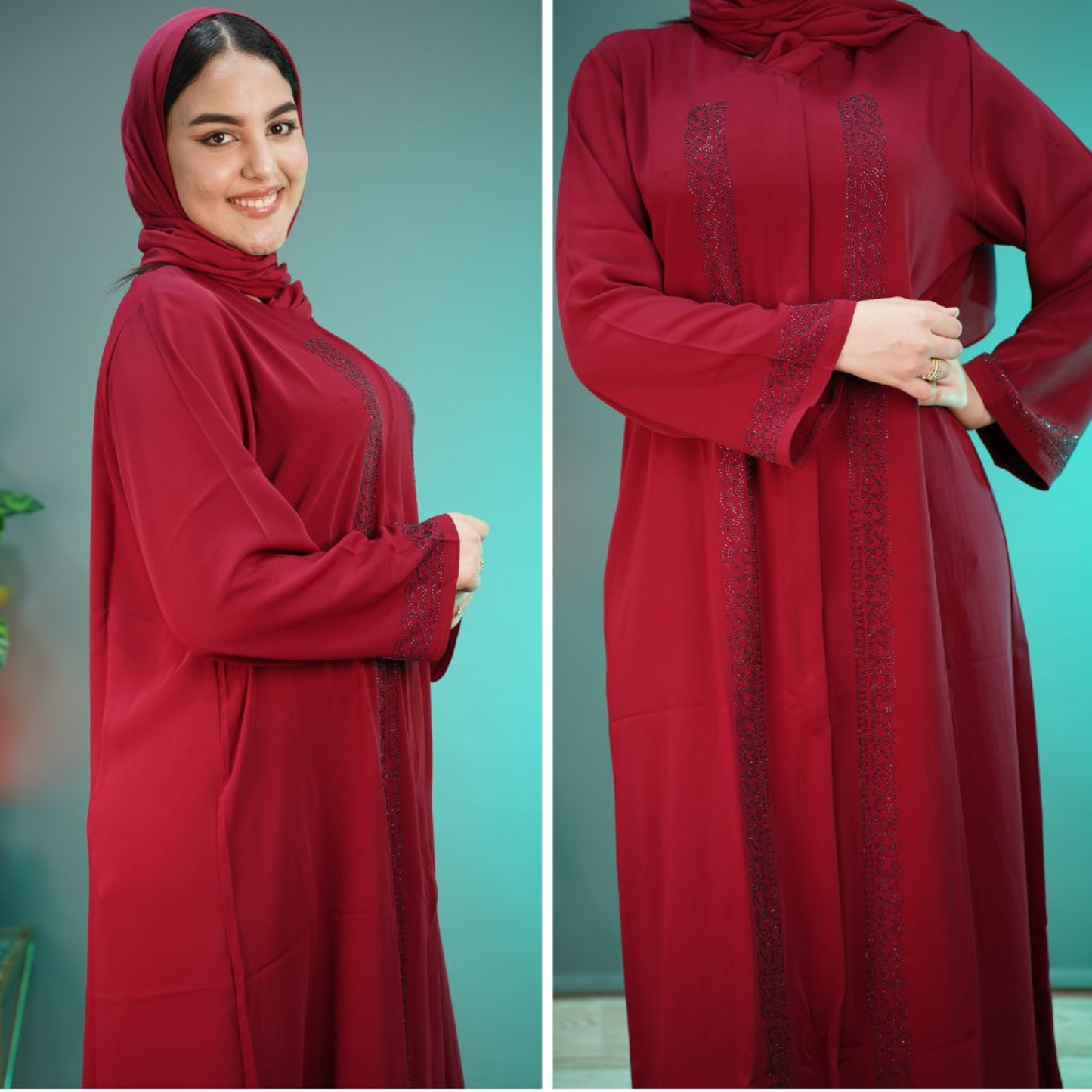 عباية علياء بالفولار إماراتية