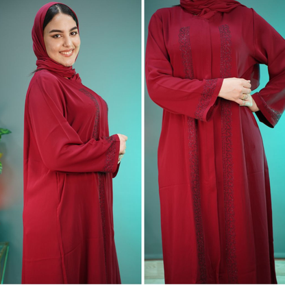 عباية علياء بالفولار إماراتية